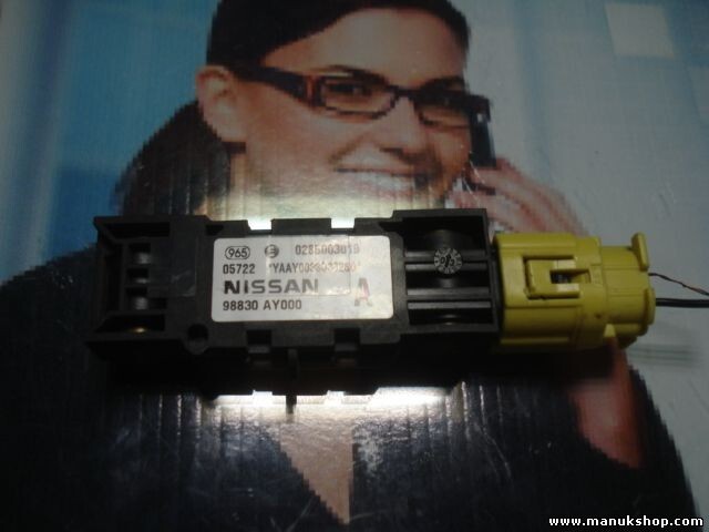 Airbagsensor Airbagsteuergerät Nissan Primera P12 Almera 98830AY000 0285003019