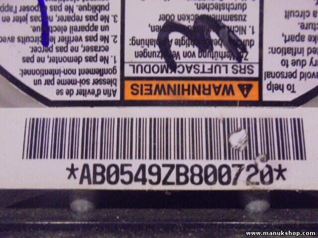 Fahrer Lenkrad Opel Monterey AB0549ZB 97159610 EYU