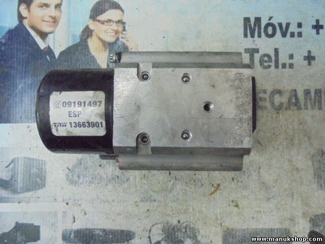 Hydraulikblock Opel Vectra C GM 54084636G 09191497 ESP TRW 13663901 ESP 13509201