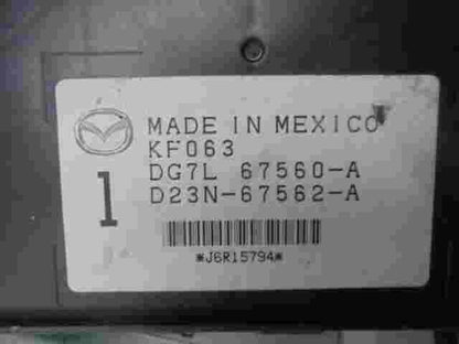 Steuergerät Zentralelektronik  Mazda 2 KF063 DG7L67560A DG7L 67560-A D23N67562A