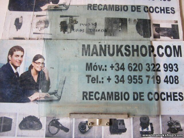 Türscheibe Seitenscheibe hinten links SsangYong Musso DOT184AS2M11 43RX48086