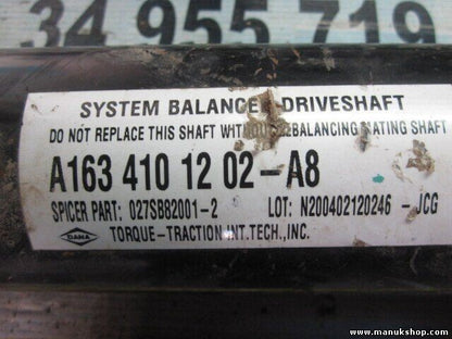 Kardan vorne Mercedes ML270  027SB82001-2 N200402120246-JCG