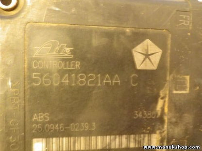 Steuergerät ABS Jeep Cherokee 56041821AA C 25094602393 25.0946-0239.3 343807