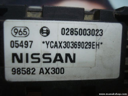 Airbagsensor Airbagsteuergerät Nissan Micra 3 III 98582AX300 0285003023