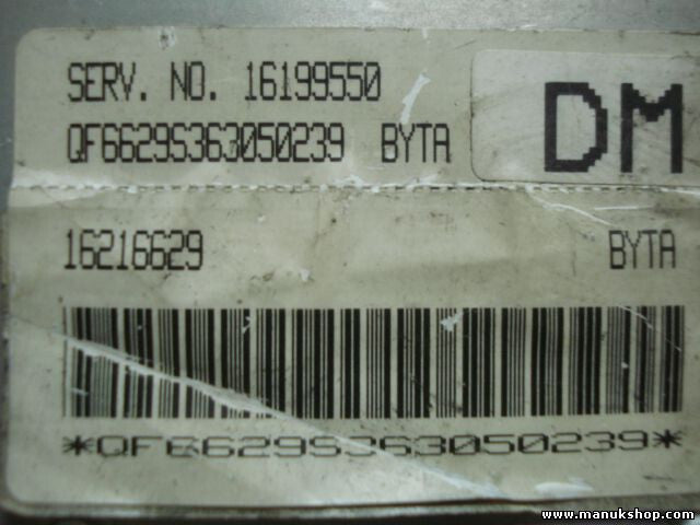 Motorsteuergerät Daewoo Nexia 16199550 DM 16216629 BYTA