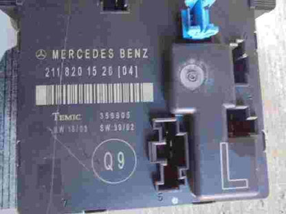 Türsteuergerät  Mercedes E W211 (L) 2118201526 Q9 TEMIC 356805 HW 18/03 SW 39/02