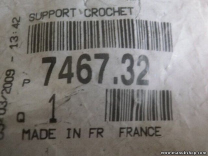 Haken Sonnenblende Citroen C8 Peugeot 807 7467.32 746732