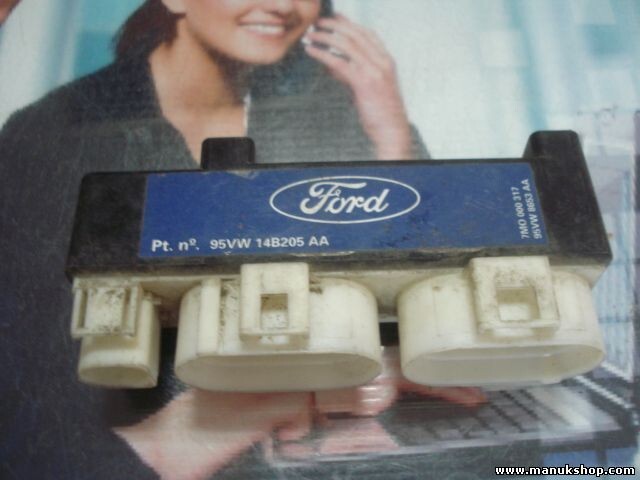 Steuergerät Elektrolüfter Ford Galaxy Sharan 7M0000317 7MO000317 95VW14B205AA