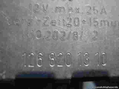 Heckscheibenheizung relais Mercedes-Benz 1268201310 126 820 13 10 VDO 41020282