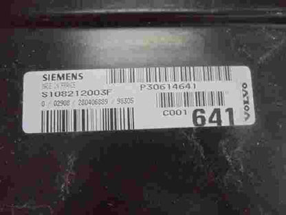Motorsteuergerät Volvo S40 V40 P30614641 SIEMENS S108212003F S108212003 F C00641
