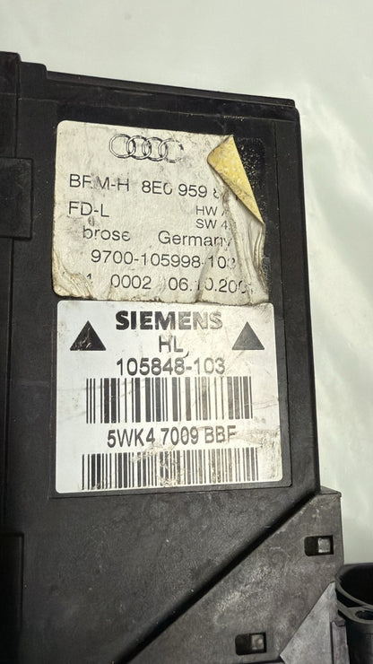 Fensterheber motor hinten Links Audi A4 S4 B6 8E0959801A 5WK47009BBF 105848103
