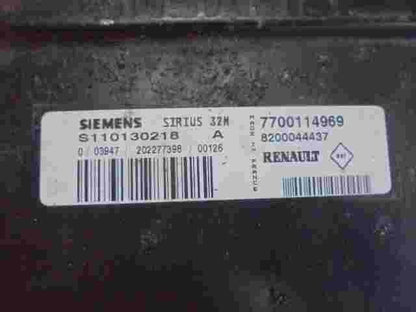 Motorsteuergerät Renault Laguna 7700114969 8200044437 SIEMENS S110130218A