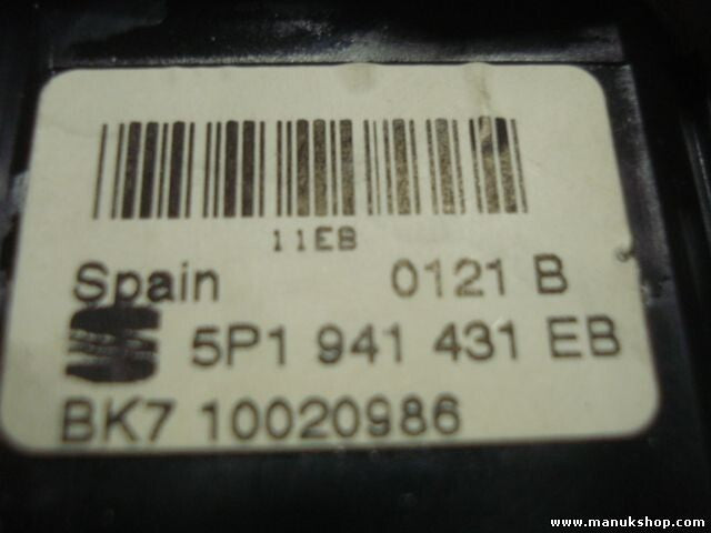 Lichtschalter VW Seat Altea Skoda Audi 5P1941431EB1MM 5P1941431EB 10020986