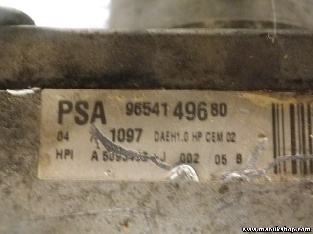 Servopumpe Peugeot 307 1.6 2004 9654149680 DAEH1.0 HP CEM 02 HPI A5093402J