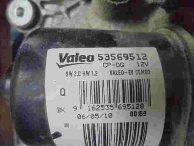 Scheibenwischermotor rescht Citroen C5 V 2009/ VALEO 53569512
