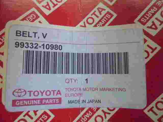 V-Belt / Toyota 4-Runner 9933210980 99332-10980