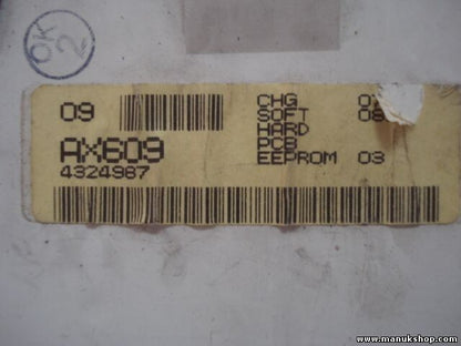 Bordcomputer Nissan Micra K12 AX609