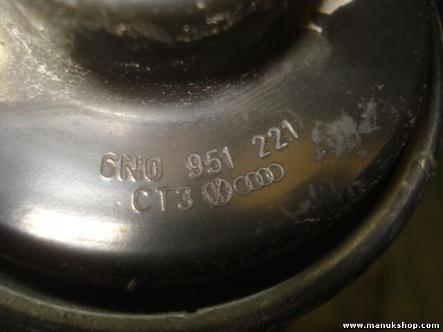 Hupen Horn Pfeife Porsche Cayenne Volkswagen Touareg 6N0951221 6N0 951 221