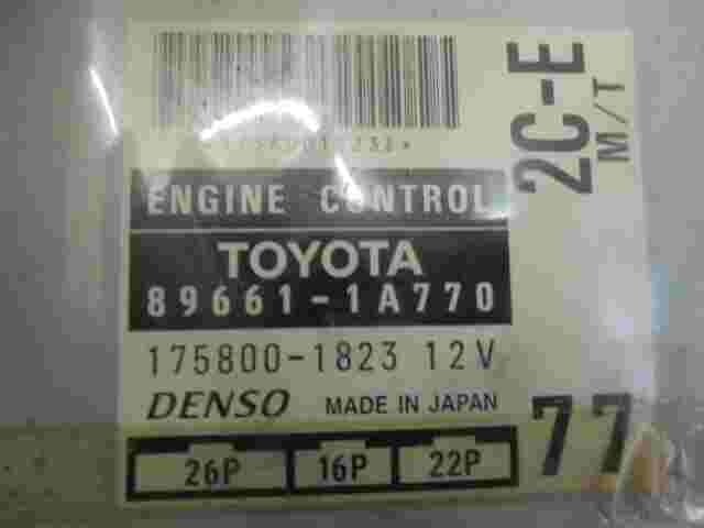 Motorsteuergerät Toyota Corolla E11 2CE 896611A770 89661-1A770 DENSO 1758001823