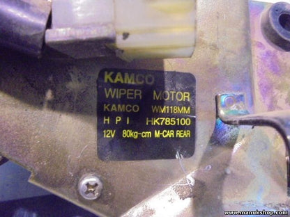 Heckwischermotor wischermotor hinten Hyundai Galloper II JK-01 WM118MM HK785100