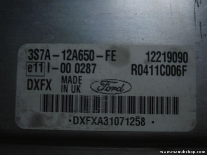 Motorsteuergerät Ford Mondeo MK3 3S7A-12A650-FE 3S7A12A650FE DELPHI R0411C006F