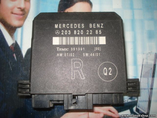 Fensterheber steuergerät Mercedes W203 203 820 22 85 2038202285 Q2 TEMIC 351391