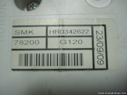 Kombiinstrument Tacho Honda  HR0342622 HR 0342 622 78200 G120 78200G120