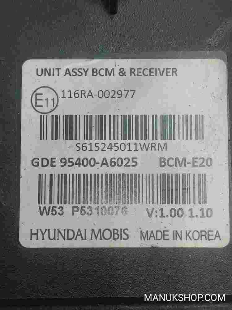 Komfortsteuergerät KSG Kia Ceed Hyundai i30 BCM-E20 116RA002977 GDE 95400A6025