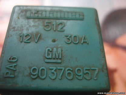 Relais Opel Corsa Astra Omega 90376957 12V 30A 512 GM