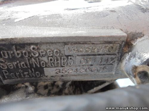Turbolader Jeep Grand Cherokee ZJ 2.5 TD 35242060F VA55B9712 RHB512283X 04864593