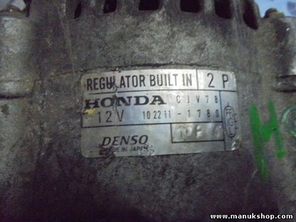 Lichtmaschine Honda HR-V DENSO 1022111780 CIV78 12V 1012119570 1022112270