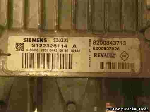 Motorsteuergerät Renault Grand Scenic SID301 S122326114A 8200843713 8200807626