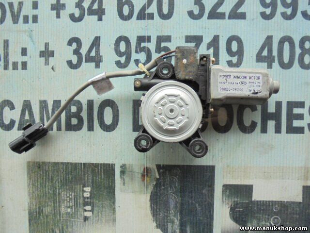 Fensterheber motor Hinten Recht Hyundai Santa Fe 9882026200 037153030