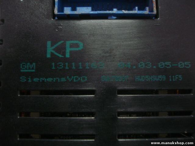 Bordcomputer Display Opel Astra H Zafira-B MID GID 13111163 SIEMENS 5WK70037