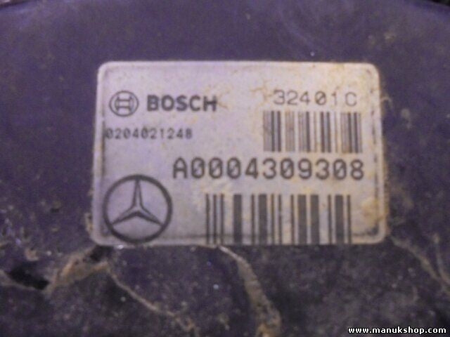Bremskraftverstärker Mercedes-Benz Sprinter A0004309308 BOSCH 0204021248 32401C