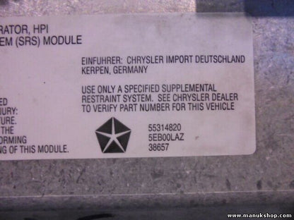 Beifahrer Jeep Cherokee Sport 2.5 TD 1997 5EB00LAZ 55314820 38657 P5EB00LAZ