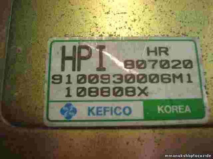 Motorsteuergerät Hyundai Galloper 9100930006M1 HPI HR807020 KEFICO 108808X