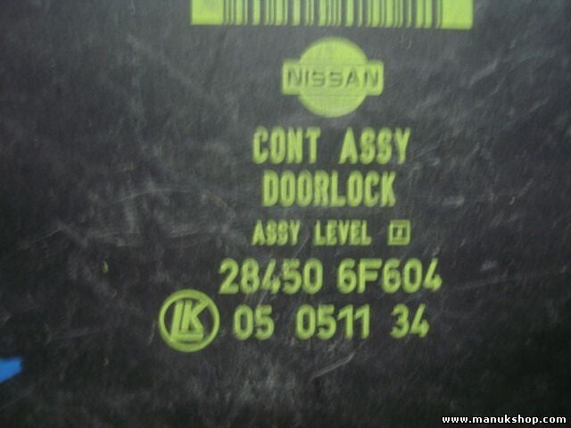 Steuergerät Zentralverriegelung Nissan Micra 284506F604 05051134 28450 6F604