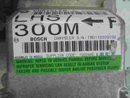Airbagsensor Airbagsteuergerät Chrysler 300M LHS 04602430AE BOSCH 0285001367