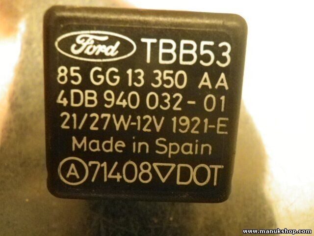 Relais Blinker Ford Escort Fiesta 4DB94003201 4DB940032-01 85GG13350AA TBB53