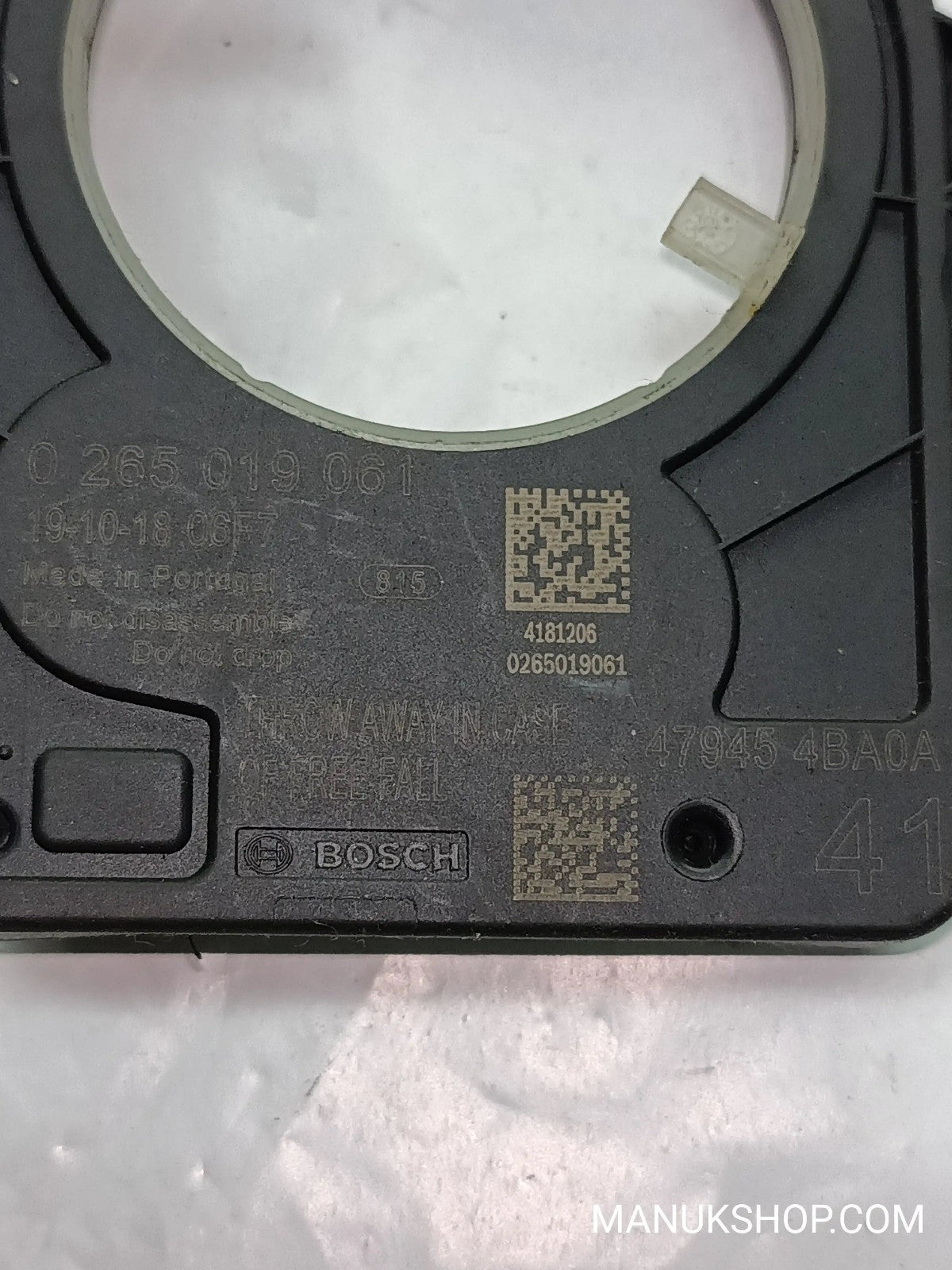 Lenkwinkelsensor Nissan X-Trail Qashqai 479454BA0A 47945-4BA0A  0265019061