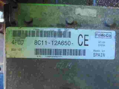 Motorsteuergerät Ford Tansit 2.4 8C1112A650CE 8C11-12A650-CE FoMoCo 4FCD DGU-101