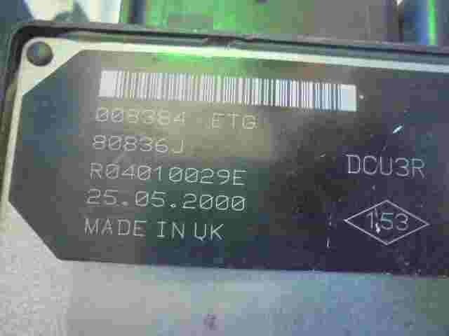 Motorsteuergerät Megane Sceni 8200057151 HOM7700105954 HOM 7700105954 R04010029E
