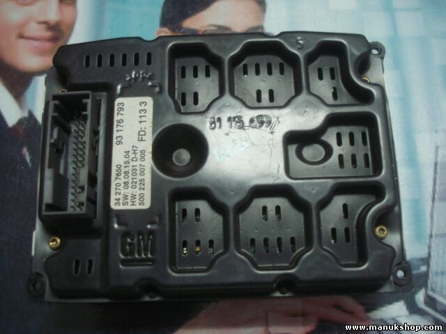 Bordcomputer Opel Vectra C 2004 342707650 93176793 500225007005 HW 021031 D-H7
