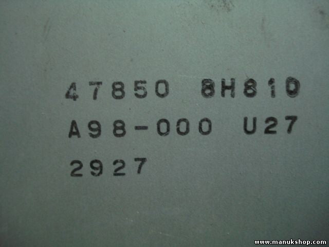 Traktionskontrolle Nissan X-Trail 2001-07 47850 8H810 478508H810 A98000U27