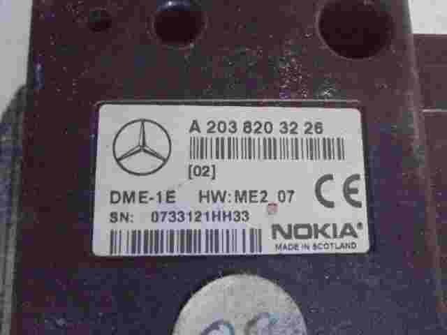 Steuergerät Interface Mercedes CL W215 W203 A2038203226 Nokia DME-1E HW ME2 07