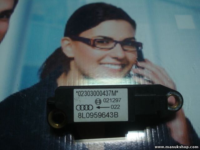 Airbagsensor Airbagsteuergerät Audi A3 8L0959643B 8L0 959 643 B 8LO959643B