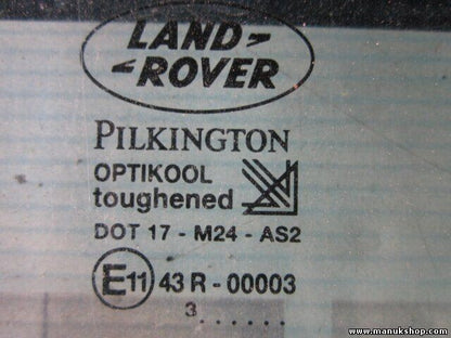 Türscheibe Seitenscheibe vorne rechts Land Rover Discovery 1 43R00003 tür 5