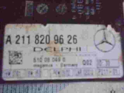 Steuergerät Alarm Mercedes W211 A2118209626 Q02 DELPHI 510080490 HW 07/01