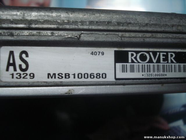 Motorsteuergerät Rover 400 AS MSB100680